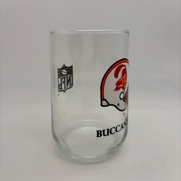 NFL Tampa Bay Buccaneers Retro Football Helmet Logo 5" Collectible Glass - Picture 2 of 13